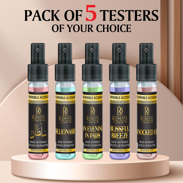 Buy 5 Regular Testers (Men's) – Ruthless Desires